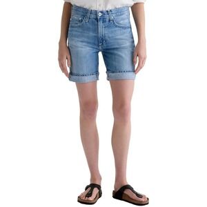 NWT AG-ED Mid-Rise Denim Bermuda Ex-Boyfriend Short - 17 Yrs Divergent - Sz 27